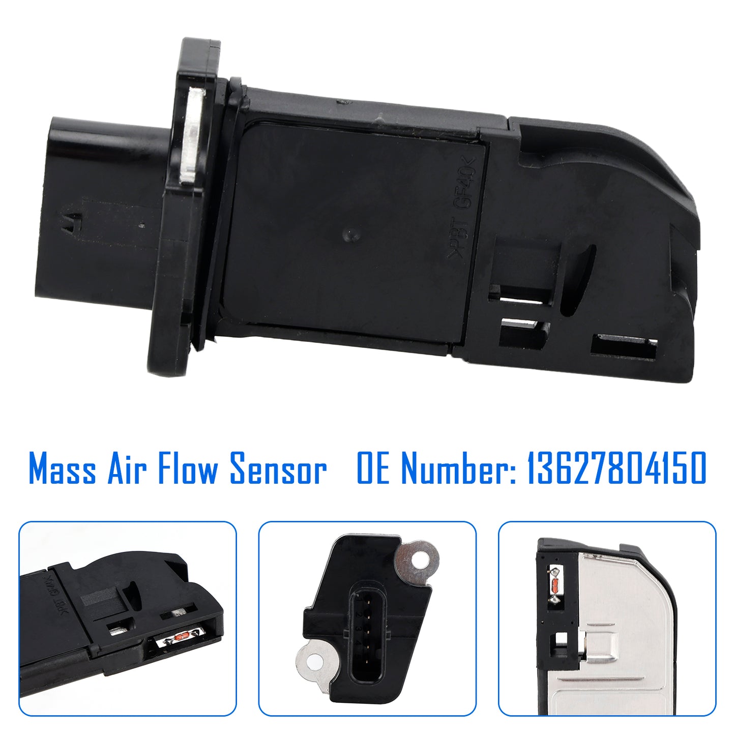 Mass Air Flow Sensor 13627804150 For BMW F31 F30 F34 F32 F10 F11 F07 X3 X5