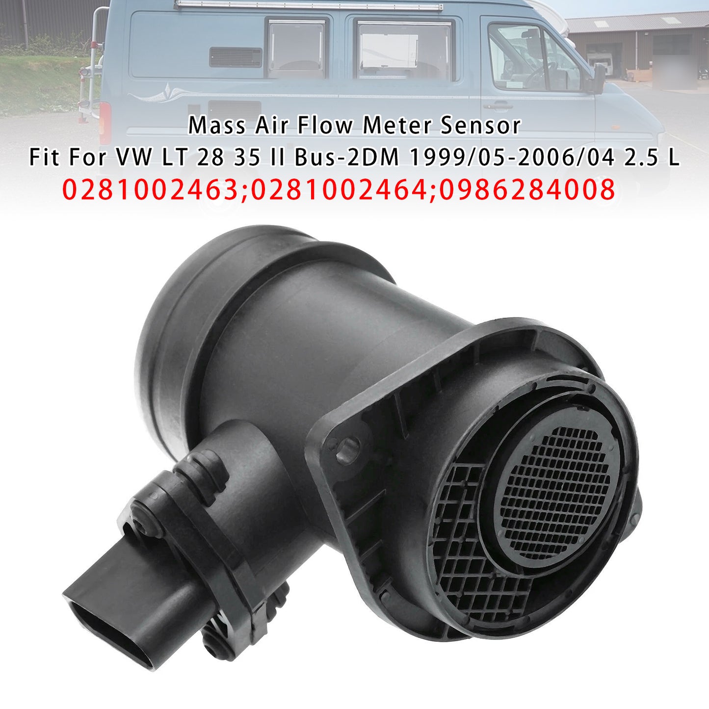 VW Transporter IV Passat 3B Superb I 0281002463 Mass Air Flow Meter Sensor