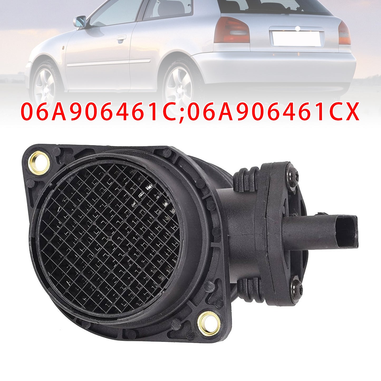 Audi A3 TT Volkswagen Cabriolet 06A906461C Mass Air Flow Meter Sensor