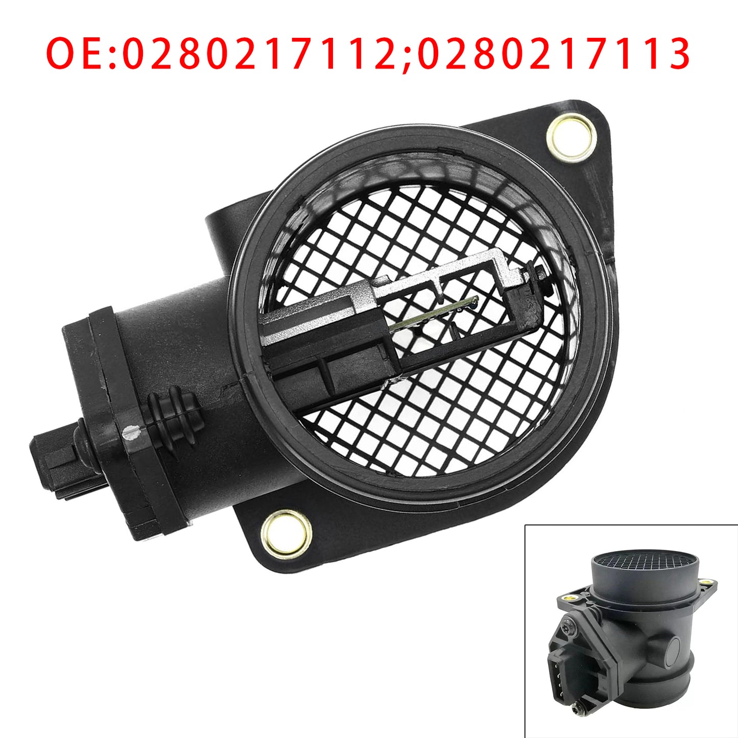Audi A3 A4 VW Passat 1.8T 0280217112 Mass Air Flow Meter Sensor
