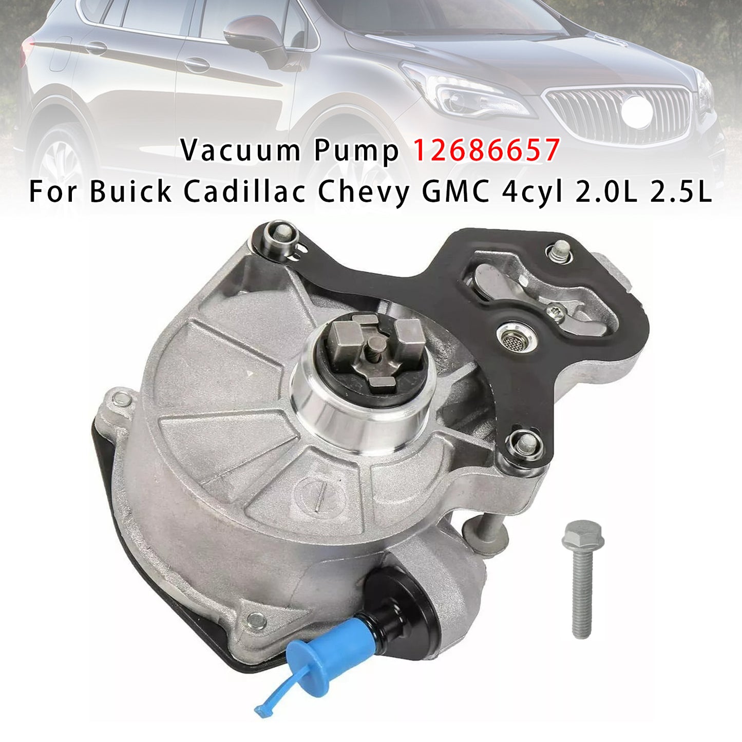 Buick Cadillac Chevy GMC 4cyl 2.0L 2.5L Vacuum Pump 12686657