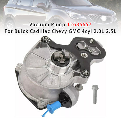 Buick Cadillac Chevy GMC 4cyl 2.0L 2.5L Vacuum Pump 12686657