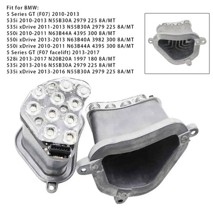 Left+Right Turn Signal Light Module 63127262833 63127262834 For BMW 5Series 535i 550i xDrive F07 2010-2017