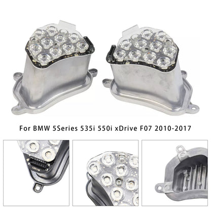 Left+Right Turn Signal Light Module 63127262833 63127262834 For BMW 5Series 535i 550i xDrive F07 2010-2017