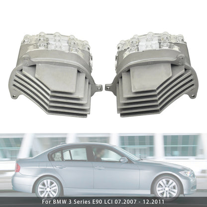 2x LED Turn Signal Headlight Control Unit Module 63127245813 63127245814 For BMW 3 Series E90 E91