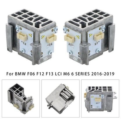 2pcs Yellow Angel Eye DRL LED Module 63117394901 63117394902 For BMW F06 F12 F13 LCI M6 6 SERIES 2016-2019