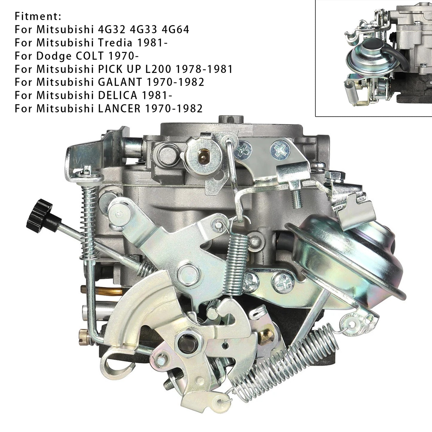 Mitsubishi 4G32 4G33 4G64 Carburetor MD006219