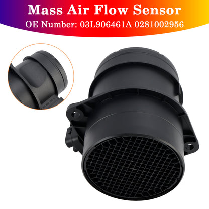 Mass Air Flow Sensor 03L906461A 0281002956 For VW AUDI SEAT SKODA 2.0 TDI
