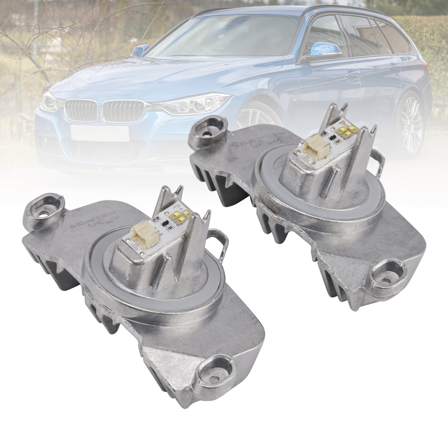 2pcs LED Angel Eyes Ring Light Module Diode 63117398766 63117311243 For BMW F30 F31 F34