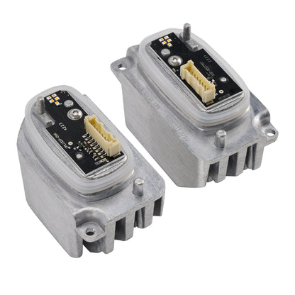 2PCS Adaptive LED Headlight Turn Signal Light 63117214942, 63117214941 For BMW 5' G30 G31 G38