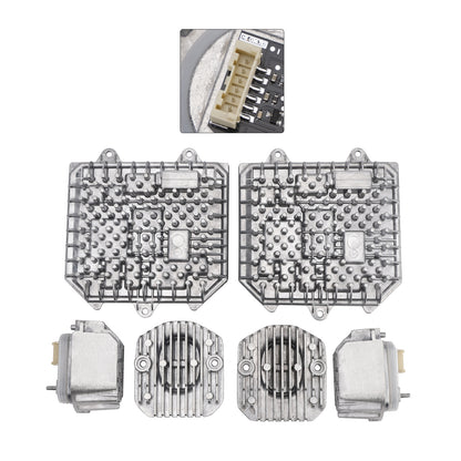 6PCS Adaptive LED Headlight Turn Signal DRL Module For BMW G30 530i 540i