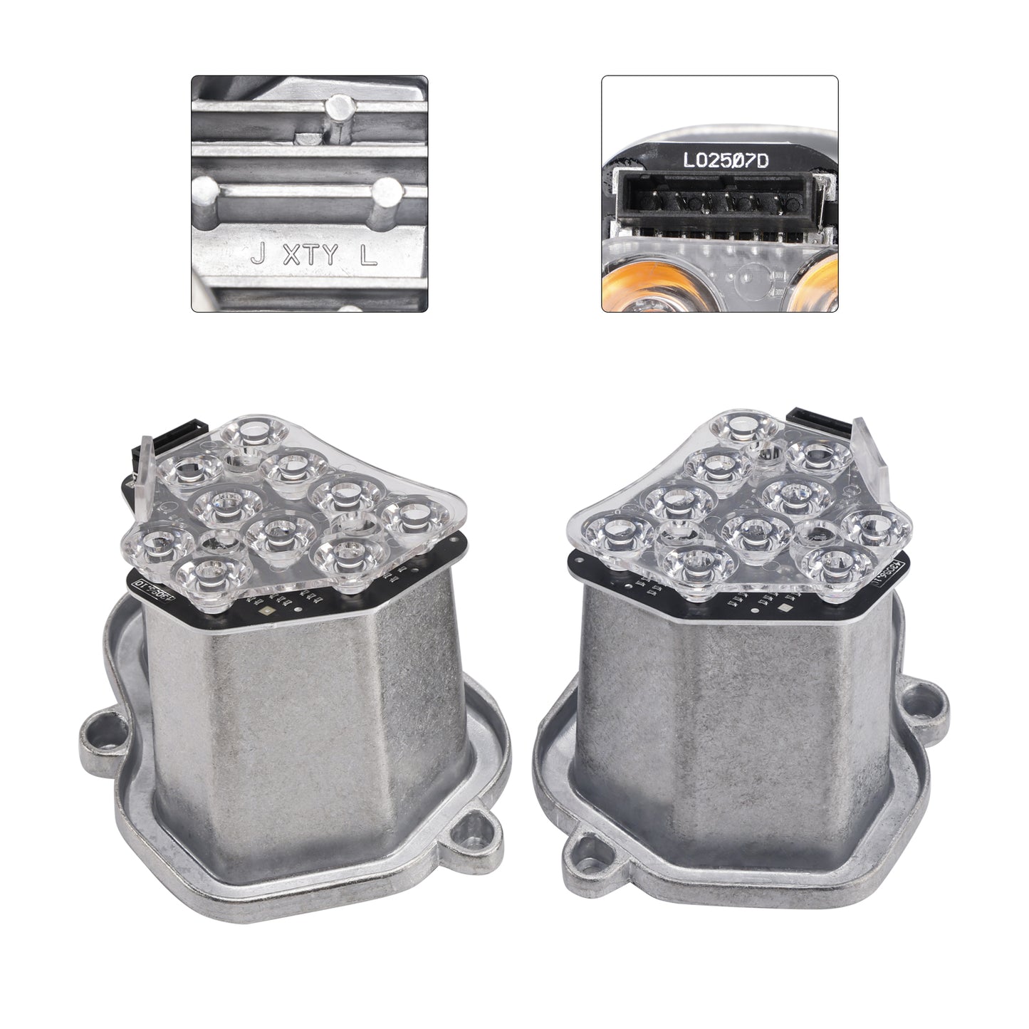 2pcs Indicator LED Module Headlight Unit 63117271901,63117271902 For BMW 5 Series F10 F18 2009-2013