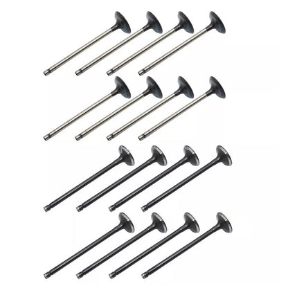 16PCS Exhaust Intake Valve Kit For Scion Toyota L4 1.8L DOHC 2ZR-FE 2008-2015