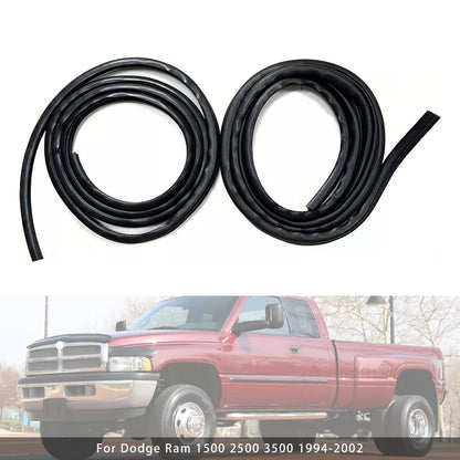 2PCS Front Door Weatherstrip Seal For Dodge Ram 1500 2500 3500 1994-2002