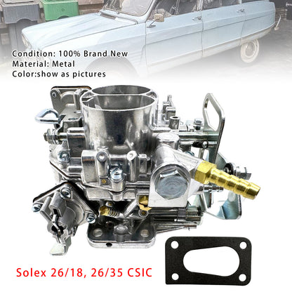 Solex 26/35 CSIC Acadiane Dyane Ami 68 Citroen 2CV6 Carburetor