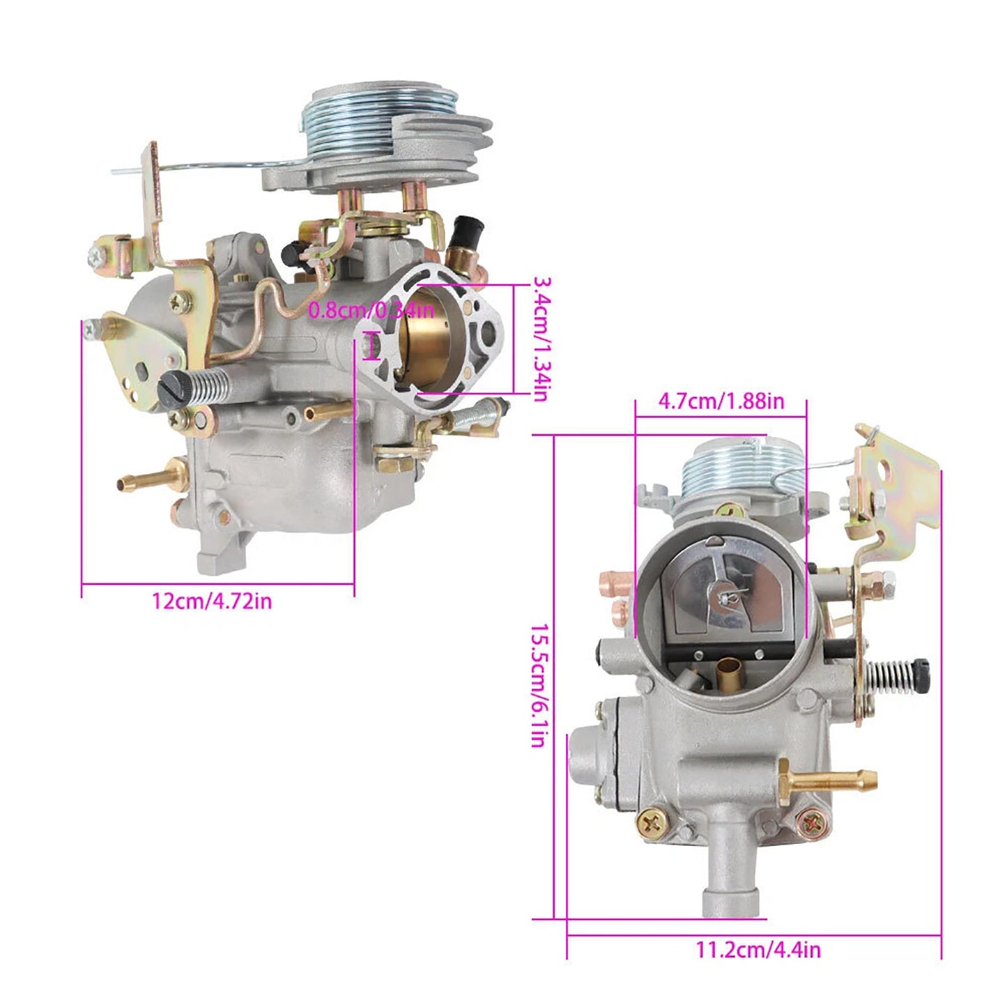 Peugeot 404 504 E14185 Carburetor 127910000 E1279C