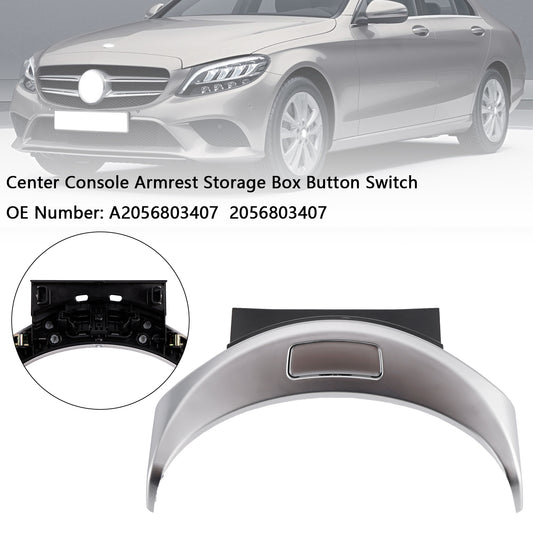 Center Console Armrest Storage Box Button Switch A2056803407 For Benz W205 W253
