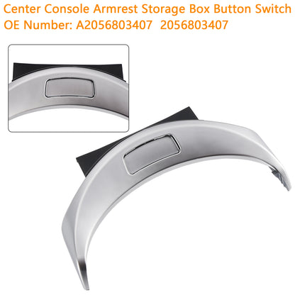 Center Console Armrest Storage Box Button Switch A2056803407 For Benz W205 W253