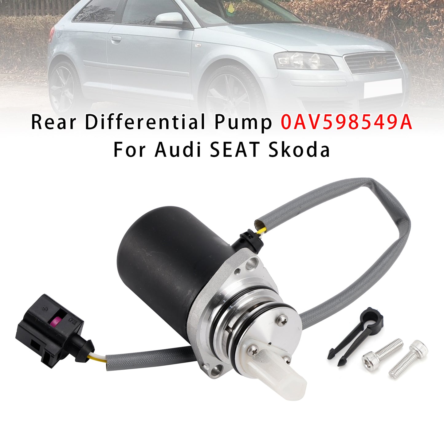 Audi SEAT Skoda Rear Differential Pump 0AV598549A