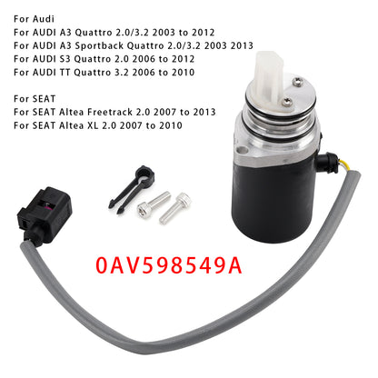 Audi SEAT Skoda Rear Differential Pump 0AV598549A