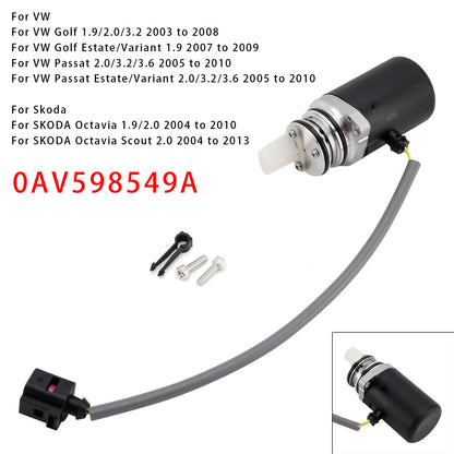 Audi SEAT Skoda Rear Differential Pump 0AV598549A