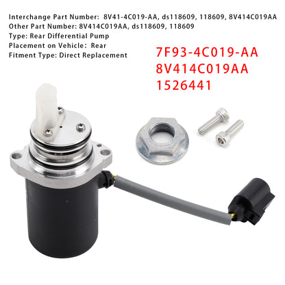 Ford Kuga 2008-2008.12 Rear Differential Pump 7F93-4C019-AA 8V414C019AA 1526441