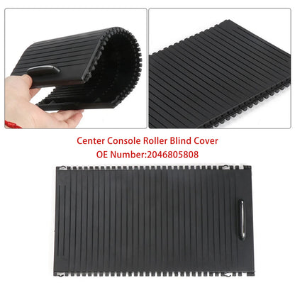 2008-2015 Mercedes Benz X204 GLK Center Console Roller Blind Cover Black 2046805808