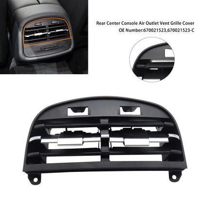 2014-2020 Maserati Ghibli 670021523 Rear Center Console Air Outlet Vent Grille Cover