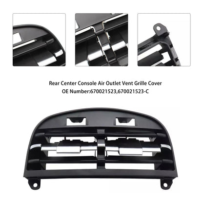 2014-2020 Maserati Ghibli 670021523 Rear Center Console Air Outlet Vent Grille Cover