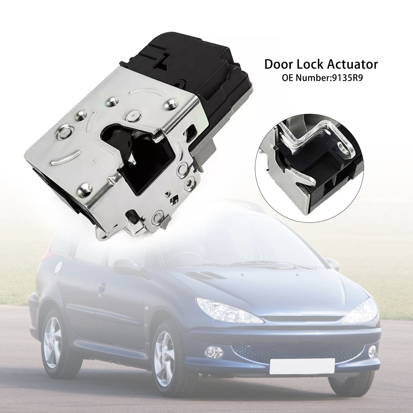 1998-2012 Peugeot 206 1998-2012 Front Left Driver Side Door Lock Actuator 9135R9