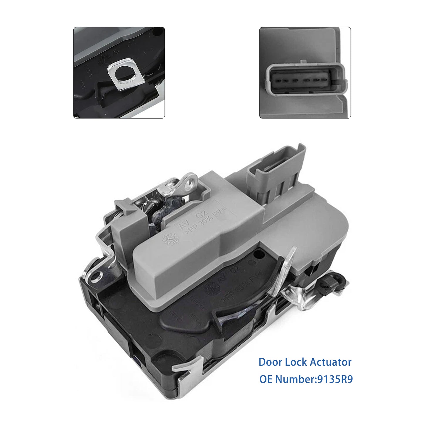 1998-2012 Peugeot 206 1998-2012 Front Left Driver Side Door Lock Actuator 9135R9