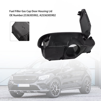 Mercedes-Benz GLC300 GLC43 AMG Fuel Filler Gas Cap Door Housing Lid 2536305902