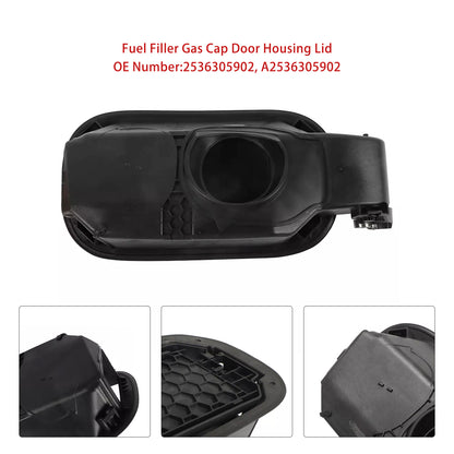 Mercedes-Benz GLC300 GLC43 AMG Fuel Filler Gas Cap Door Housing Lid 2536305902