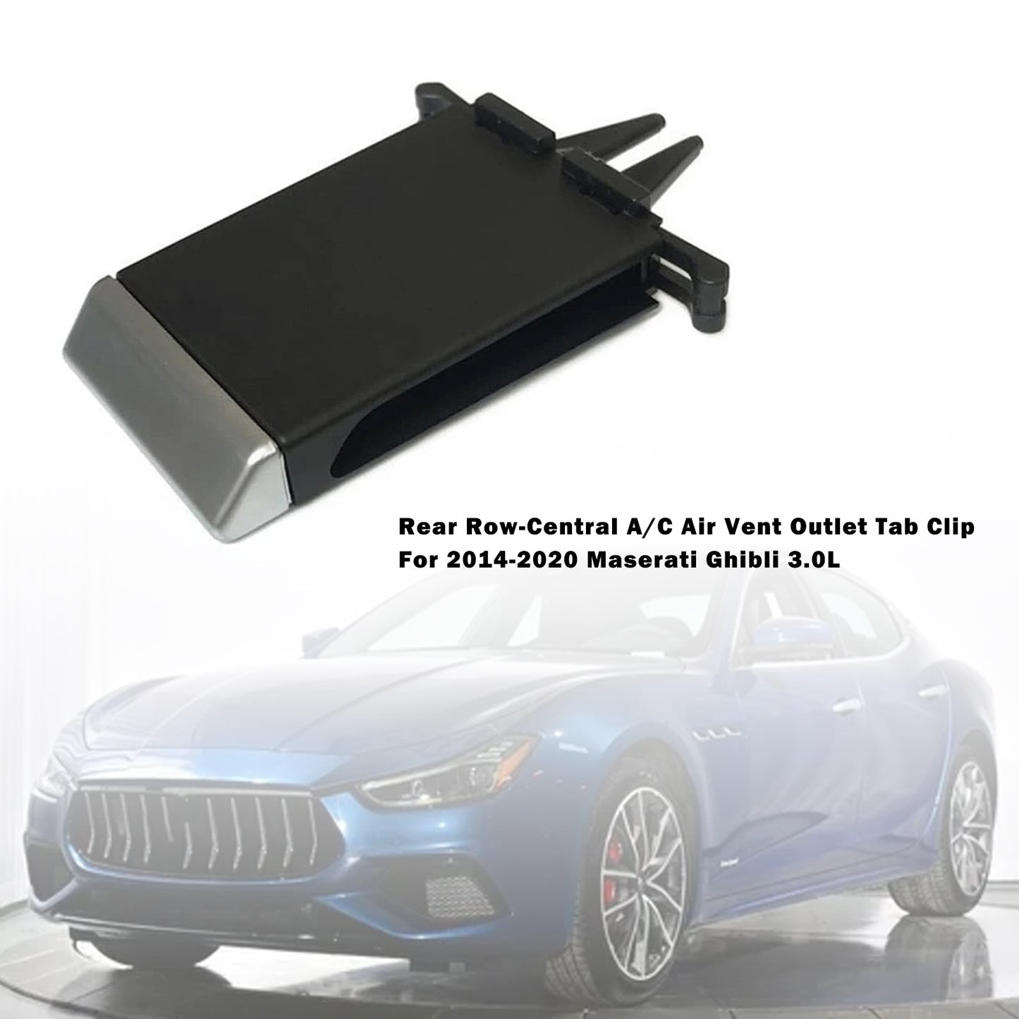 Maserati Ghibli 2014-2020 Rear Row-Central A/C Air Vent Outlet Tab Clip 670021523