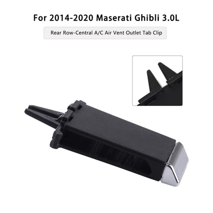 Maserati Ghibli 2014-2020 Rear Row-Central A/C Air Vent Outlet Tab Clip 670021523