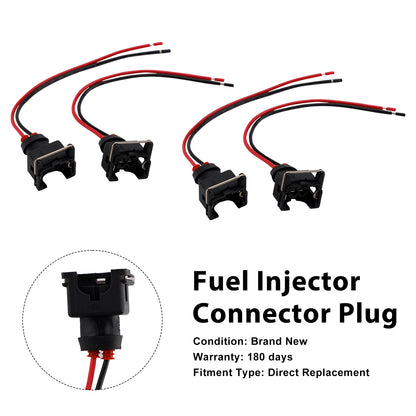 Daewoo 4-EV1 Fuel Injector Connector Plug Clip Pigtail Quick Disconnect