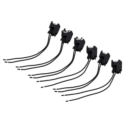 Hyundai 6-EV6 Fuel Injector Connector Plug Clip Pigtail Quick Disconnect
