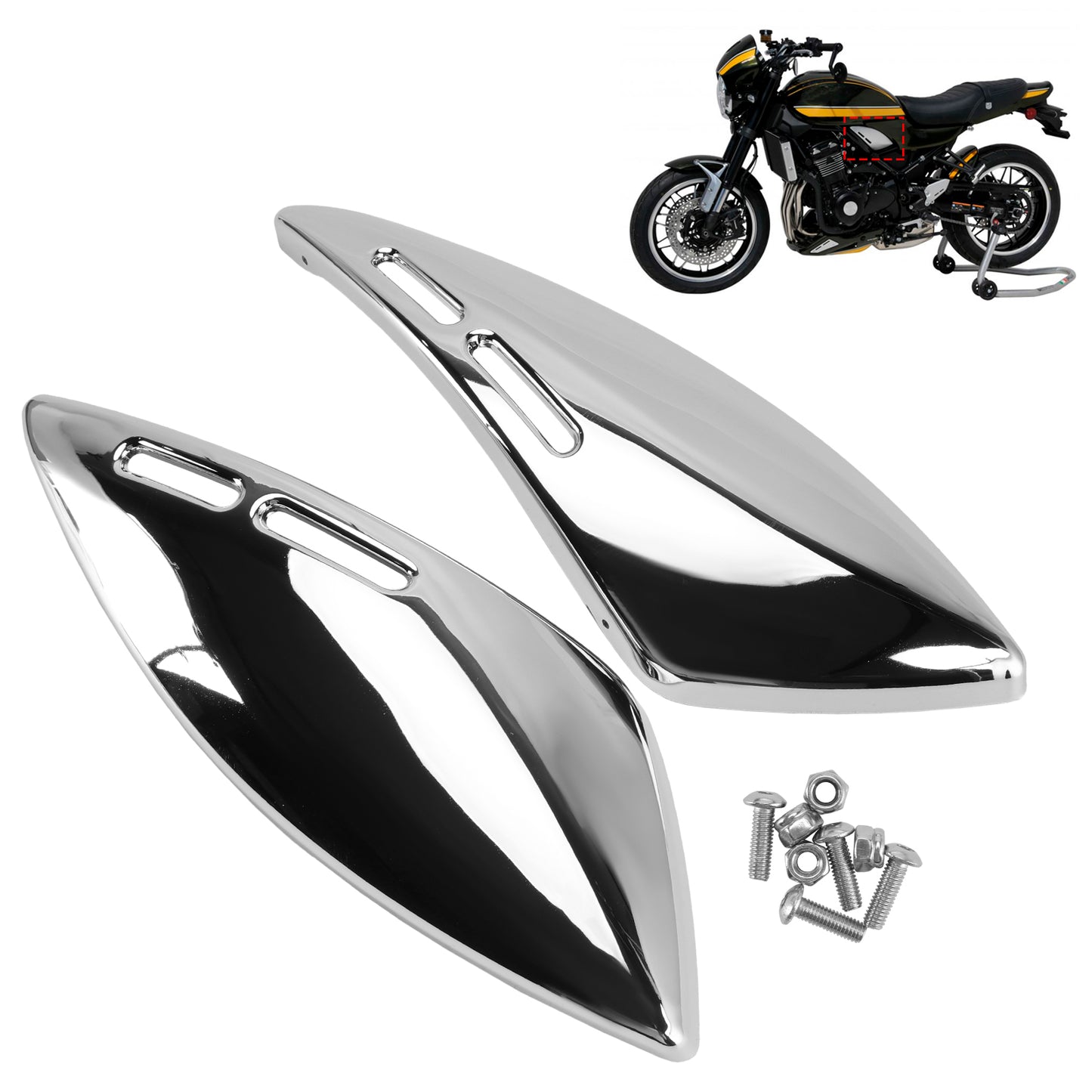 2018-2024 Kawasaki Z900RS Tank Side Panel Cover Fairing