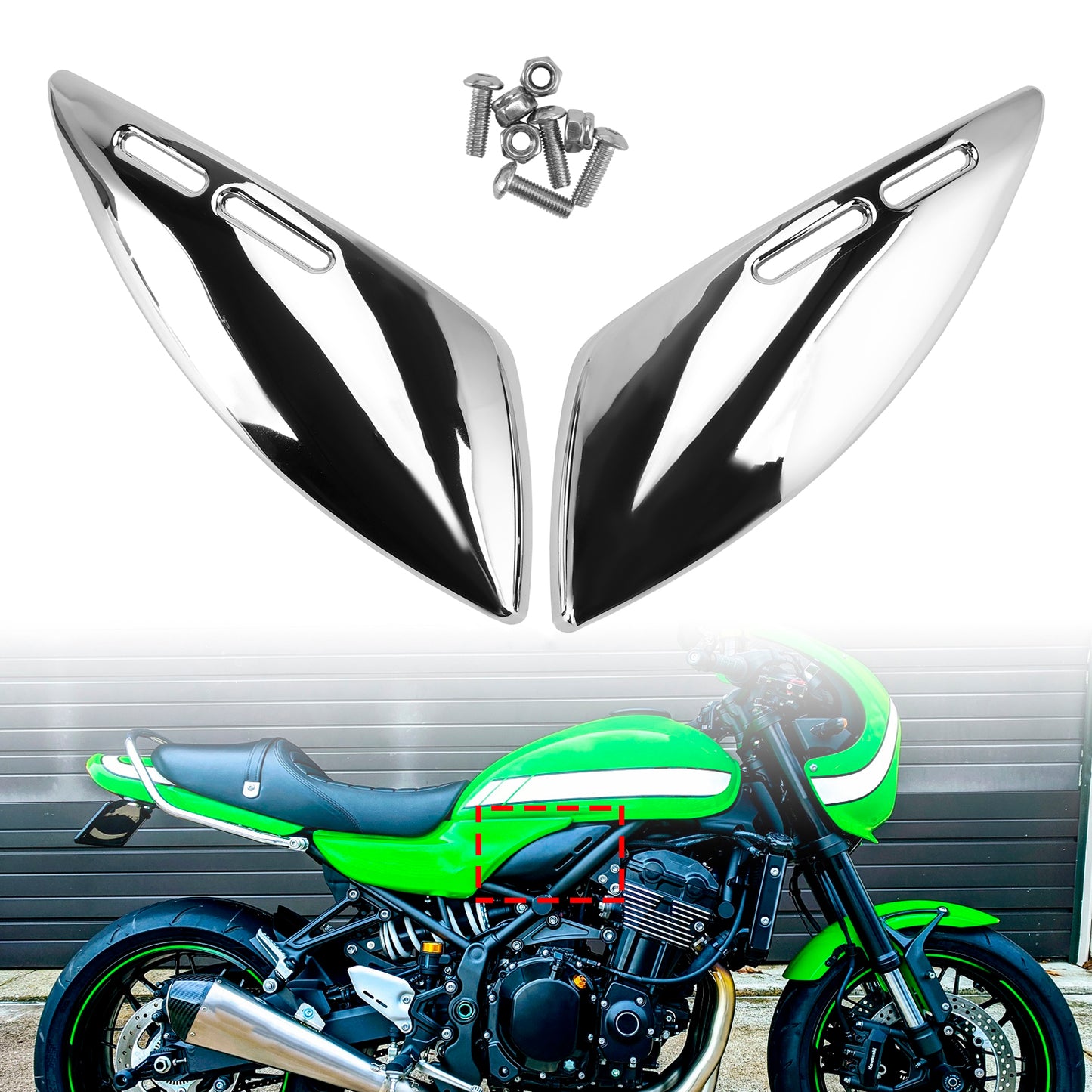 2018-2024 Kawasaki Z900RS Tank Side Panel Cover Fairing