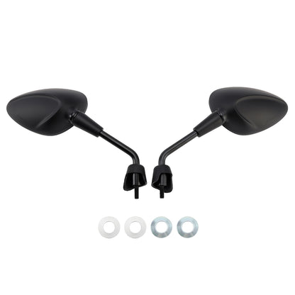 Vespa Sprint 50 125 150 Rearview Mirrors Left and Right M8 Shorty Black