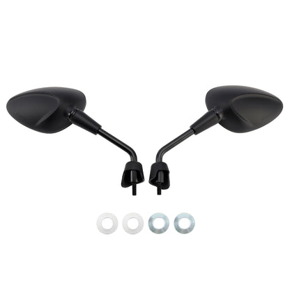 Vespa Sprint 50 125 150 Rearview Mirrors Left and Right M8 Shorty Black