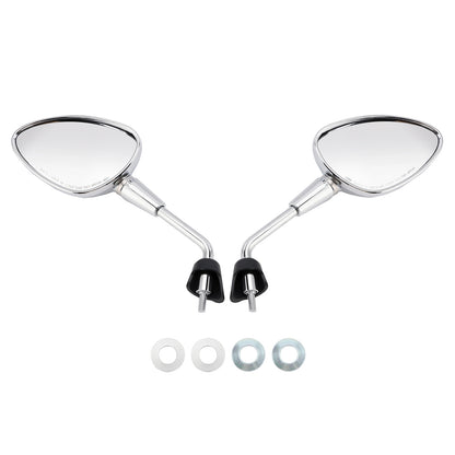 Vespa Sprint 50 125 150 Rearview Mirrors Left and Right M8 Shorty Chrome