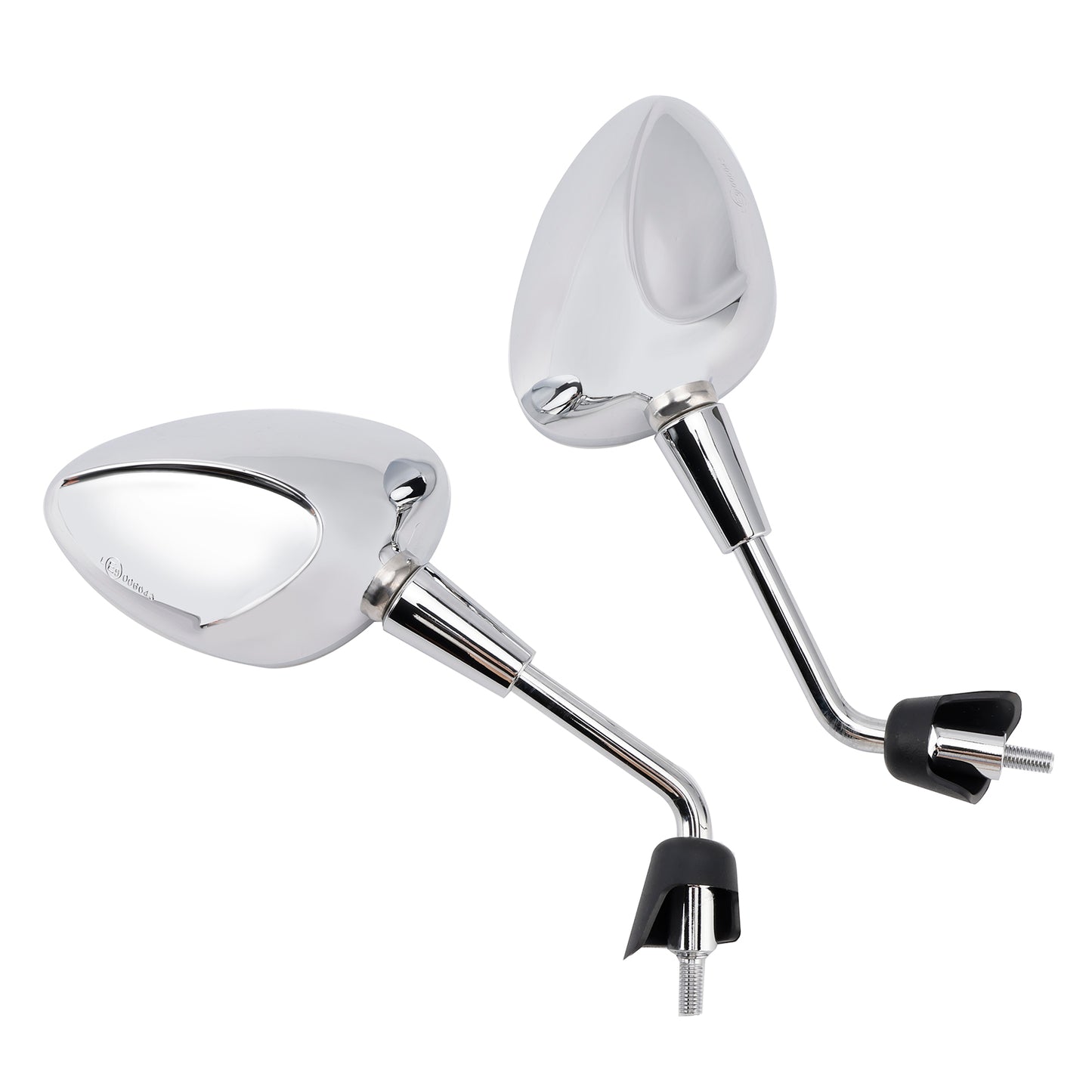Vespa Sprint 50 125 150 Rearview Mirrors Left and Right M8 Shorty Chrome