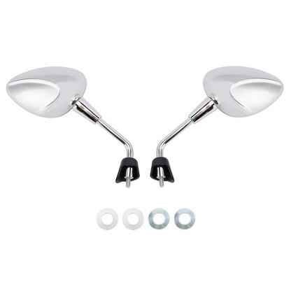 Vespa Sprint 50 125 150 Rearview Mirrors Left and Right M8 Shorty Chrome