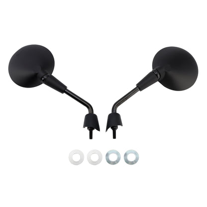 Vespa Primavera 50 125 150 Rearview Mirrors Left and Right M8 Shorty Black