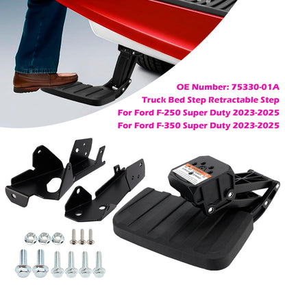 2023-2025 F250 F350 Super Duty Ford Truck Bed Step Retractable Step 75330-01A