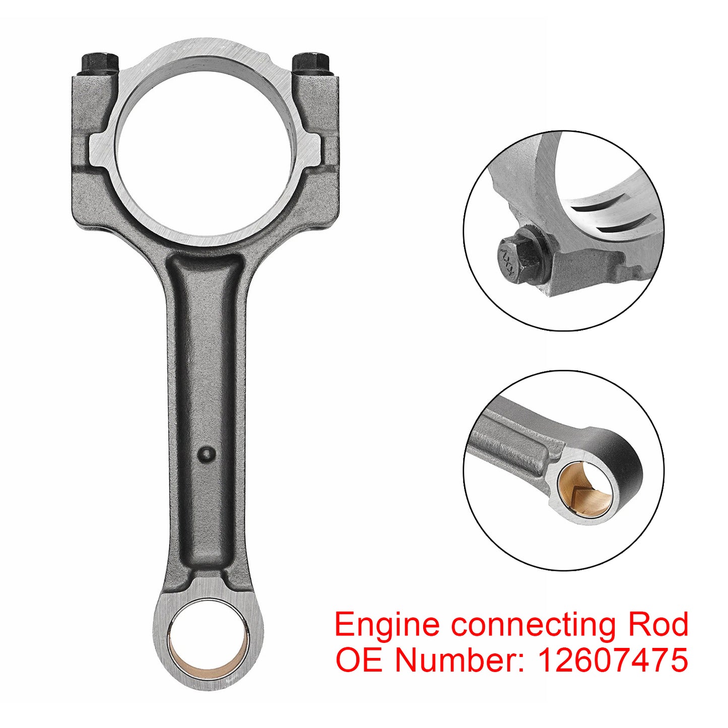 GM 5.3L 6.0L 6.2L LS2 LS3 Gen IV Engine Floating Pin Connecting Rod 12607475