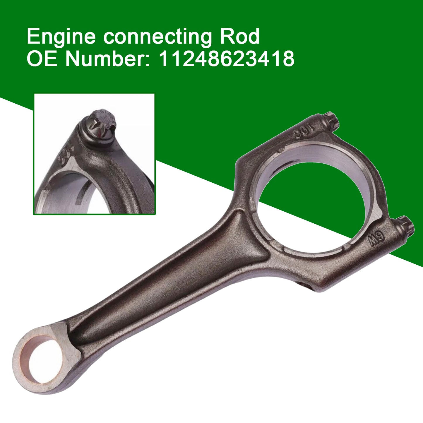 BMW B46 B48 Mini F30 G20 G30 330i 2.0L Turbo Engine Connecting Rod 11248623418