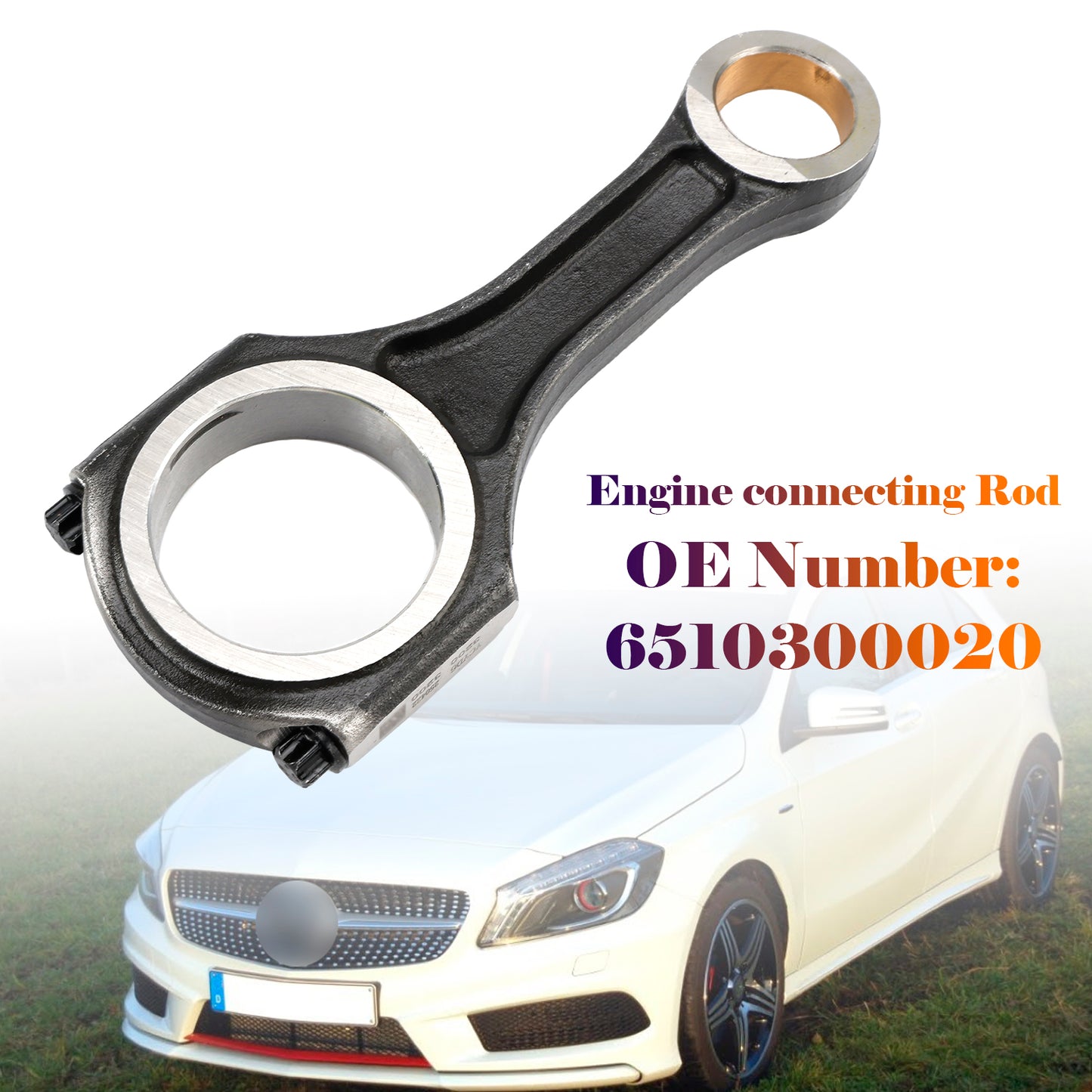 Mercedes-Benz OM651 W176 C117 W212 C218 Engine connecting Rod 6510300020
