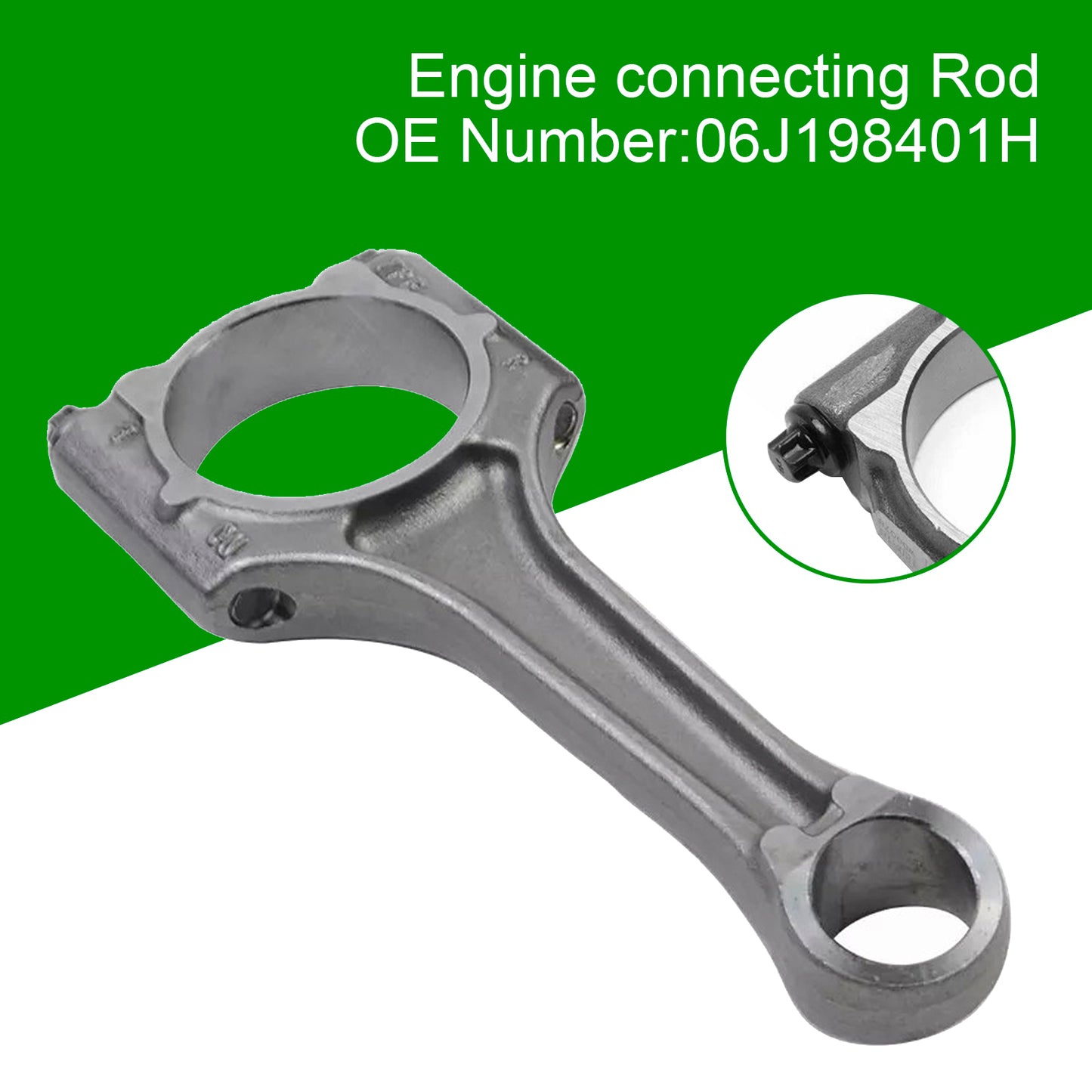 Audi SKODA VW 1.8 CABD CBFA CCZA Engine connecting Rod 06J198401H 23mm